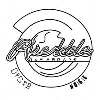 Riverdale Logotyp Malarbild 39006-32398