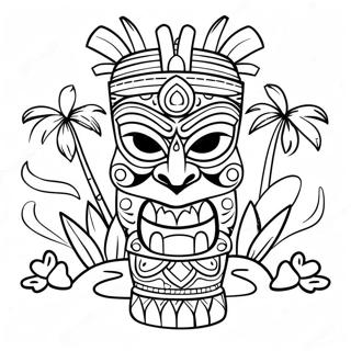 Tiki Malarbild 39767-32990