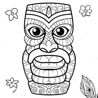 Tiki Malarbild 39767-32991