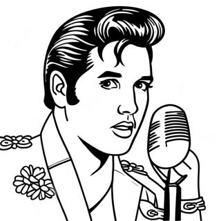 Elvis Malarbild 4010-3242