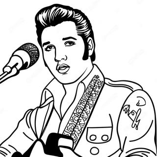 Elvis Malarbild 4010-3244