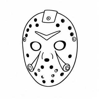 Jason Voorhees Mask Farglaggningssida 40188-33337