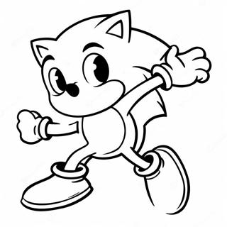 Sonic The Hedgehog I Aktion Farglaggningssida 40198-33335