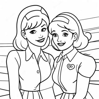 Farglaggning Av Betty Och Veronica 40407-33498