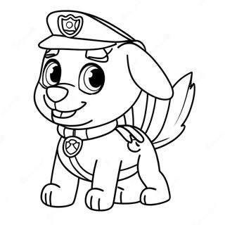 Aventyrlig Zuma Paw Patrol Malarbild 40438-33524