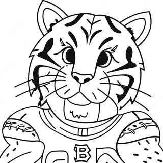 Cincinnati Bengals Maskot Malarbild 40588-33653