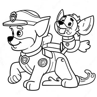 Paw Patrol Tracker Malarbild 40748-33753