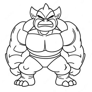 Machamp Målarbilder