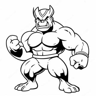 Machamp Målarbilder