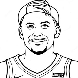 Luka Doncic Malarbild 40968-34030