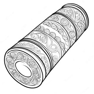 Farggroll Torah Rulle Malarbild 41049-34096