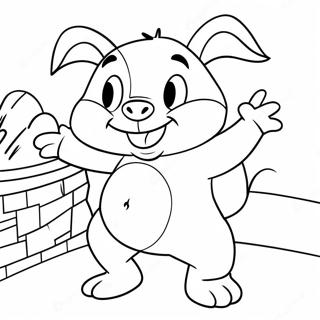 Porky Pig Farglaggningssida 41088-34125