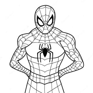 Farglaggningssida Med Spiderman Till Alla Hjartans Dag 41519-34478