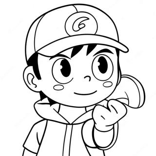 Ash Ketchum Malarbild 41719-34618