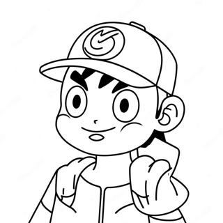 Ash Ketchum Malarbild 41719-34619