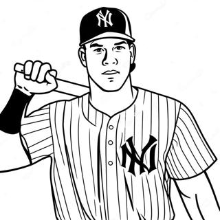 Aaron Judge Malarbild 42080-34892