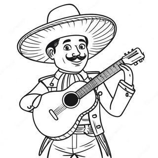 Mariachi Malarbild 42170-34972