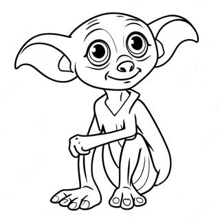 Dobby Med Strumpor Malarbild 42211-35004