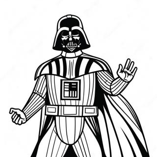 Darth Vader I Episk Strid Malarbild 42441-35182