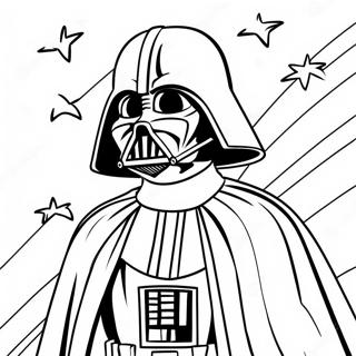 Darth Vader I Episk Strid Malarbild 42441-35365