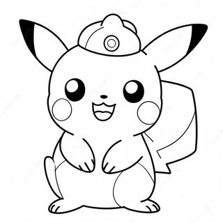 Sot Pikachu Med Pokeboll Malarbild 4251-3430