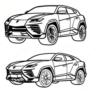 Lamborghini Urus Malarbild 43102-35877