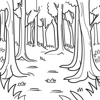 Skog Malarbild 4310-3475