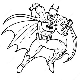 Batman I Aktion Malarbild 432-348