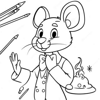 Geronimo Stilton Målarbilder