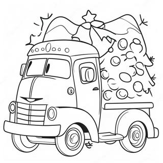 Jultruck Farglaggningssida 43572-36258