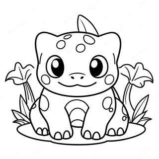 Bulbasaur Malarbild 4360-3514