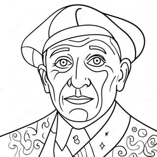 Pablo Picasso Farglaggningssida 43642-36308