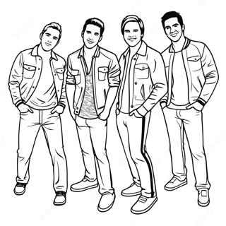 Big Time Rush Malarbild 43852-36484