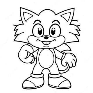 Stora Katten Sonic Målarbilder