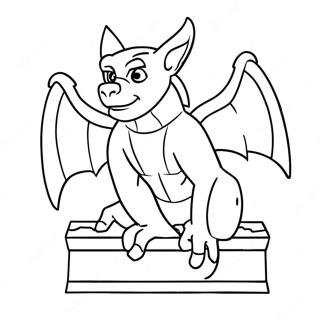 Gargoyle Malarbild 44132-36698