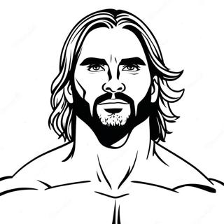 Seth Rollins I Aktion Malarbok 44233-36786