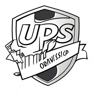 Ups Logotyp Farglaggningssida 44352-36880