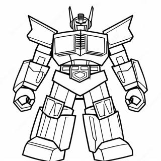 Mighty Megazord I Aktion Malarbild 44413-36932