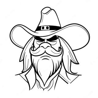 Yosemite Sam Malarbild 44712-37164