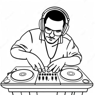 Cool Dj Mixar Beats Malarbok 44843-37274