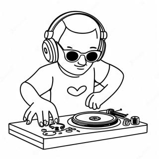 Cool Dj Mixar Beats Malarbok 44843-37276