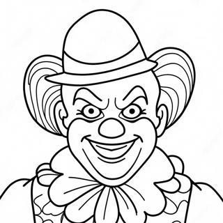 Fargglad Det Clown Farglaggningssida 45023-37420