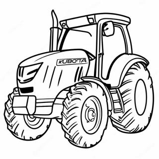 Kubota Traktor Farglaggningssida 45363-37674