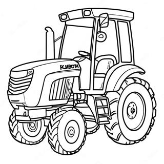 Kubota Traktor Farglaggningssida 45363-37676