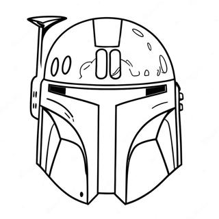 Boba Fett Hjalm Farglaggningssida 45393-37702