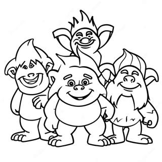 Troll 3 Malarbild 45573-37838