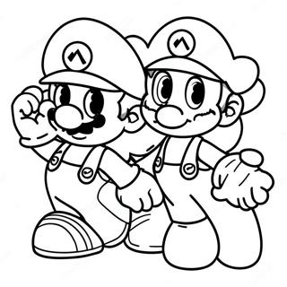 Mario Och Sonic Farglaggningssida 45753-38133