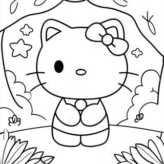 Hello Kitty Magiska Skogen Malarbild 45934-38266