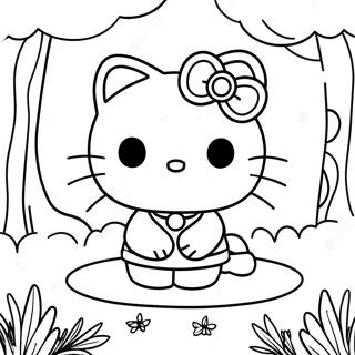 Hello Kitty Magiska Skogen Malarbild 45934-38267