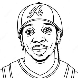 Allen Iverson Malarbild 45983-38304